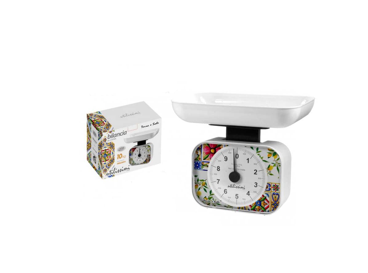 Bilancia da cucina analogica 10 kg terra e sole gic 828492