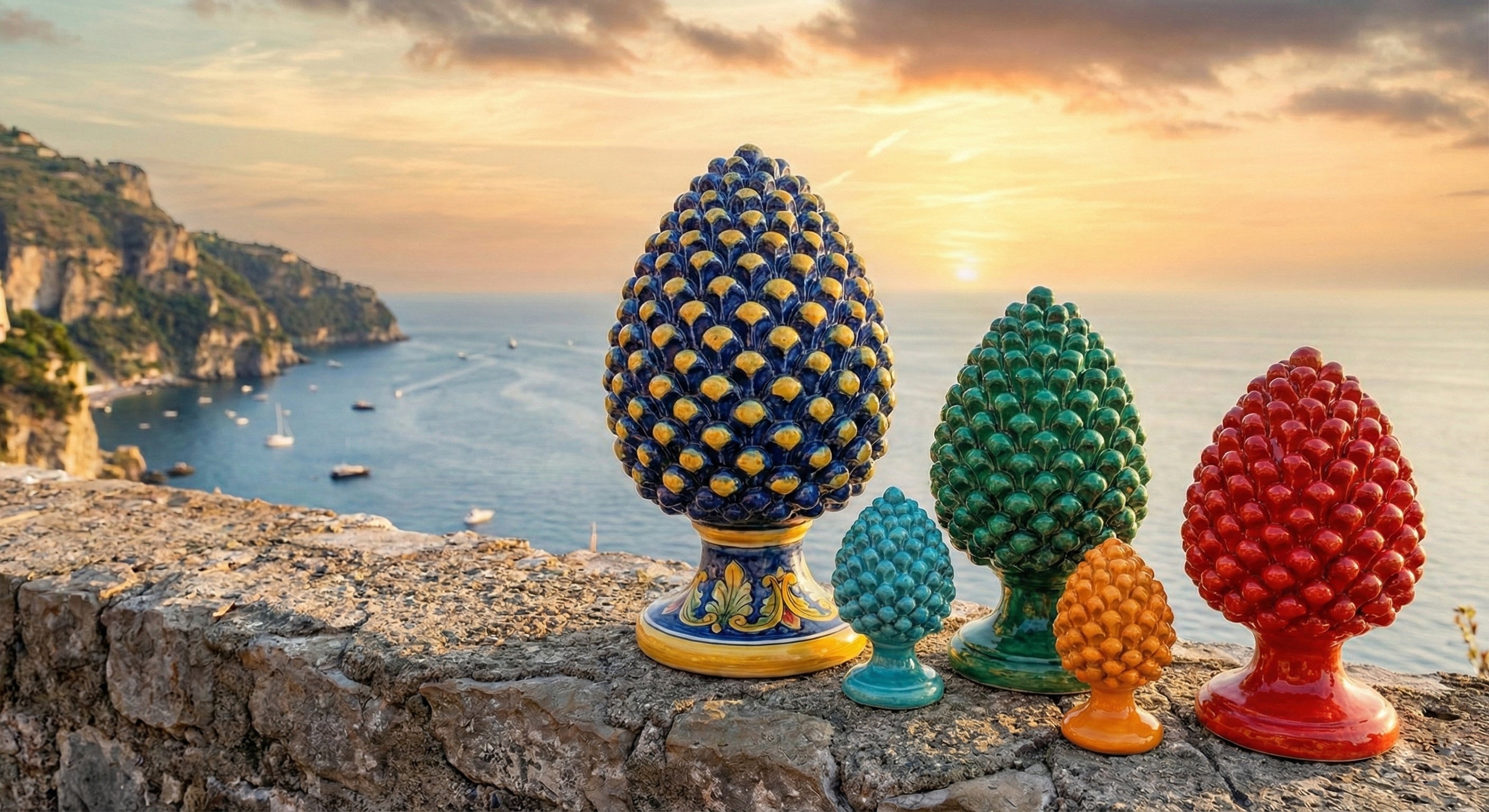 Pigne in ceramica