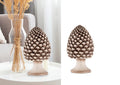 Soprammobile pigna decorativa in ceramica stile siciliano gdm (ANTICATO, H 18 CM 24003PA)