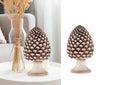Soprammobile pigna decorativa in ceramica stile siciliano gdm (ANTICATO, H 25 CM 24002PA)
