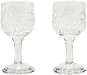 Bomboniera matrimonio set 2 bicchierini in vetro harmony SNVT24217