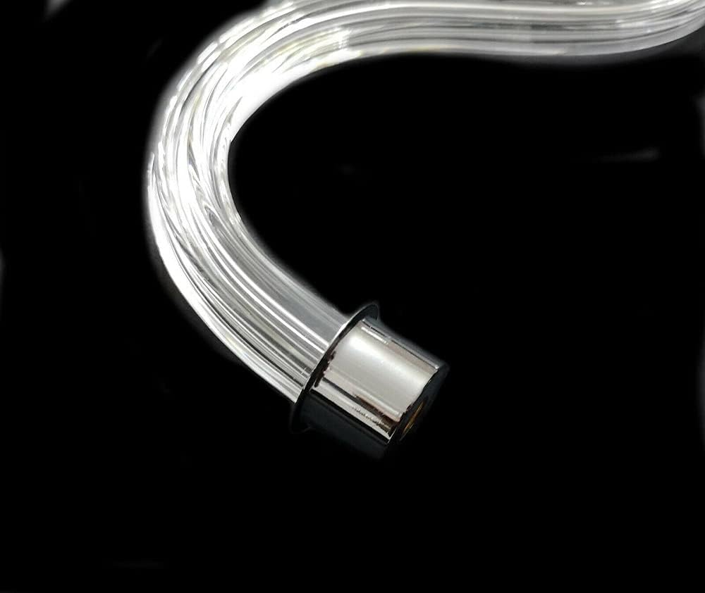 Braccio per lampadario cristallo liscio 25cm cromo ricambi lampadari accessori