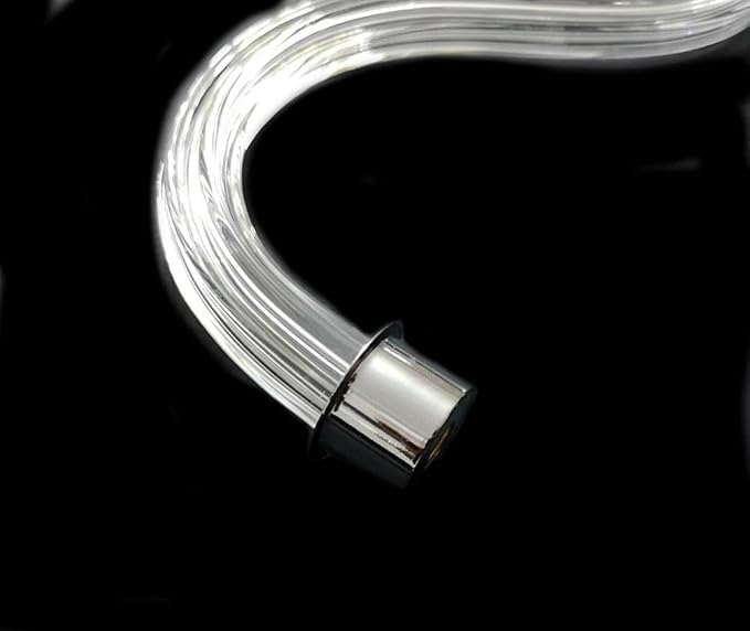 Braccio per lampadario cristallo liscio 30cm cromo ricambi lampadari accessori