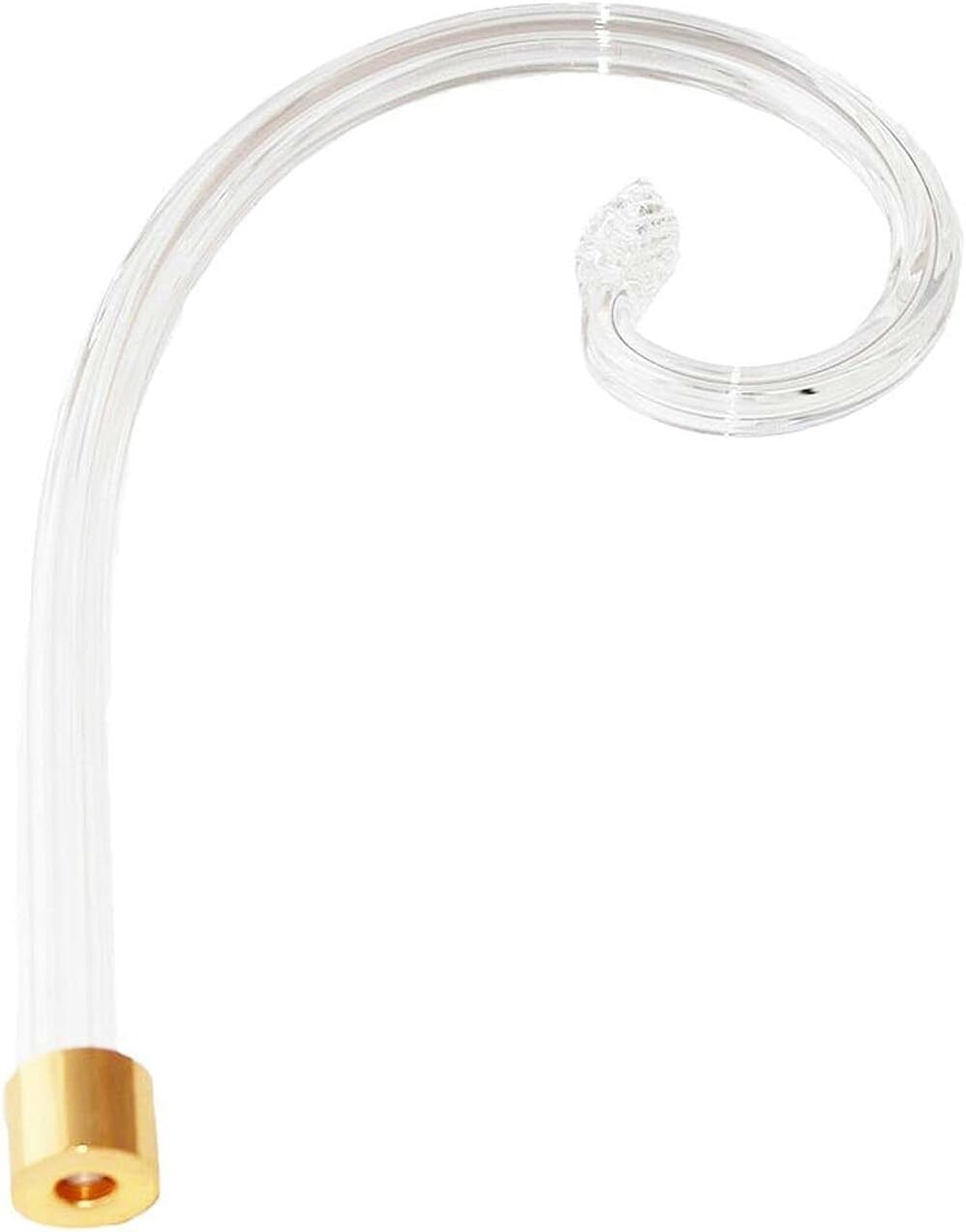 Pastorale per lampadario in cristallo liscio 25cm ricambi lampadari e applique accessori