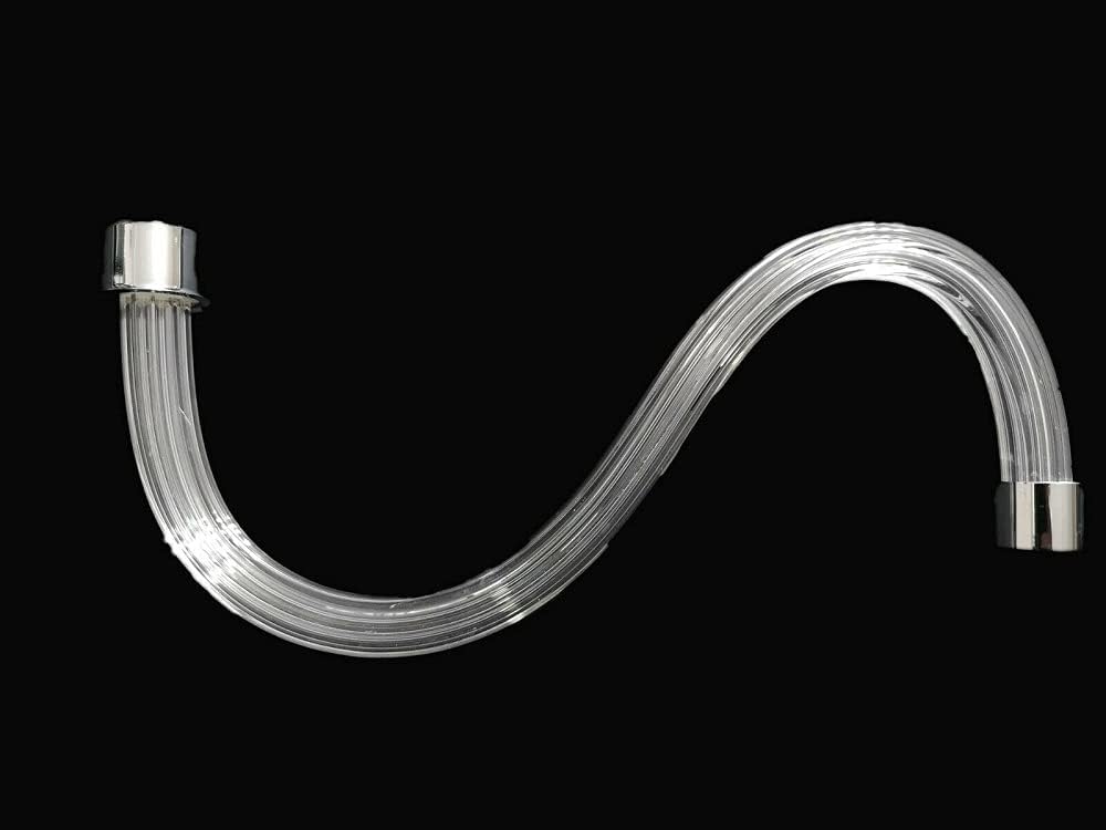 Braccio per lampadario cristallo liscio 25cm cromo ricambi lampadari accessori