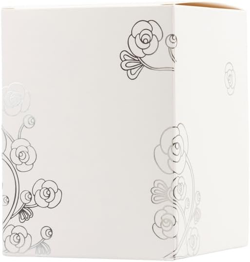 Bimba corona floreale in porcellana con candela bomboniera per matrimonio, comunione, cresima, Harmony PRMT24033