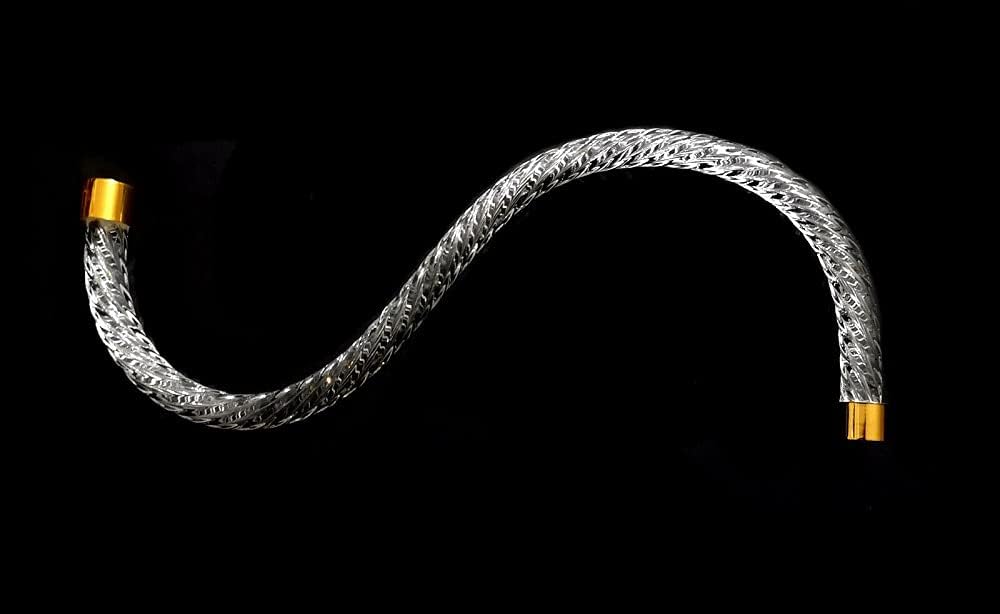 Braccio per lampadario cristallo torciglione 38cm oro ricambi lampadari accessori