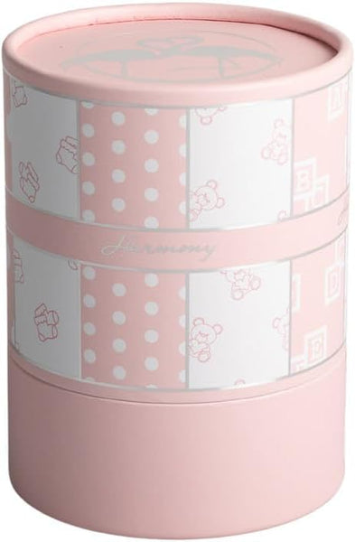 Giostrina decorativa in porcellana bomboniera battesimo nascita bambina harmony PRNB25244