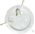 5pz montatura struttura plafoniera d.30 metallo portalampade ricambio lampadari