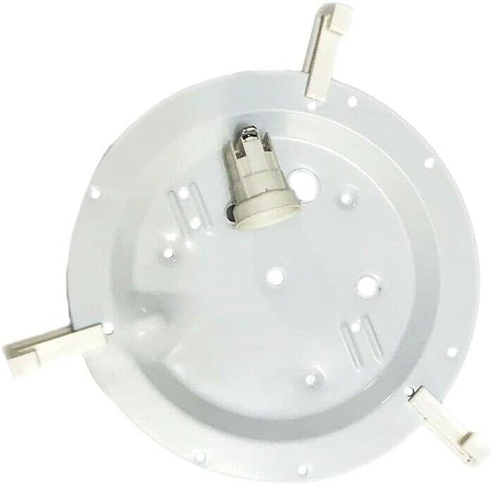 5pz montatura struttura plafoniera d.30 metallo portalampade ricambio lampadari