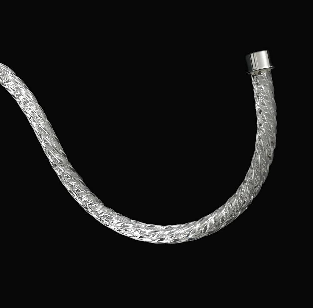 Braccio per lampadario cristallo torciglione 41cm cromo ricambi lampadari accessori