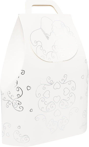 Bomboniera matrimonio con led sacra famiglia in porcellana decorato con cuori harmony PRMT23287