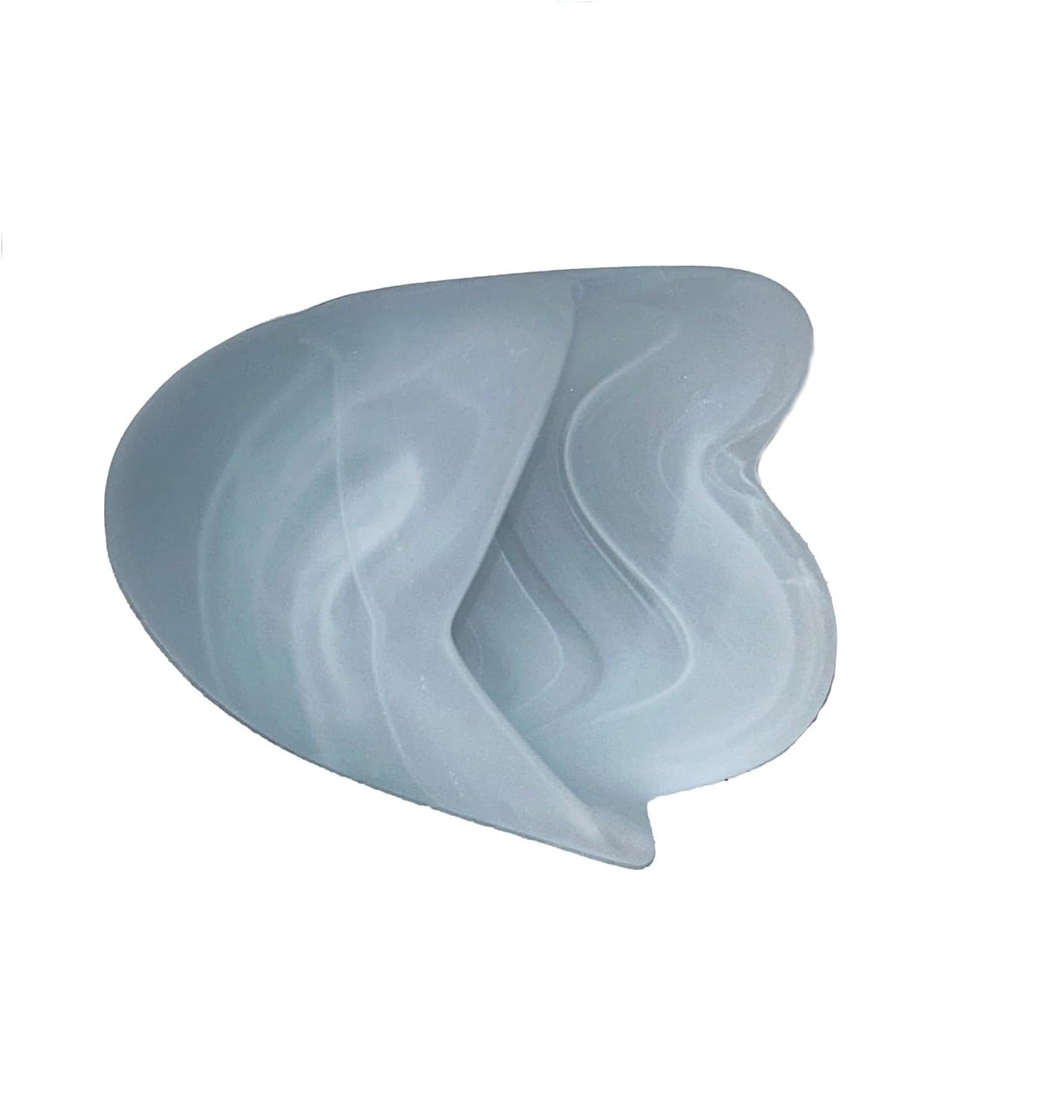 Vetro Murano Coppa Ricambio E14 Lampadari, Applique, Lumetto, Lampada Art 4 Punte Bianco