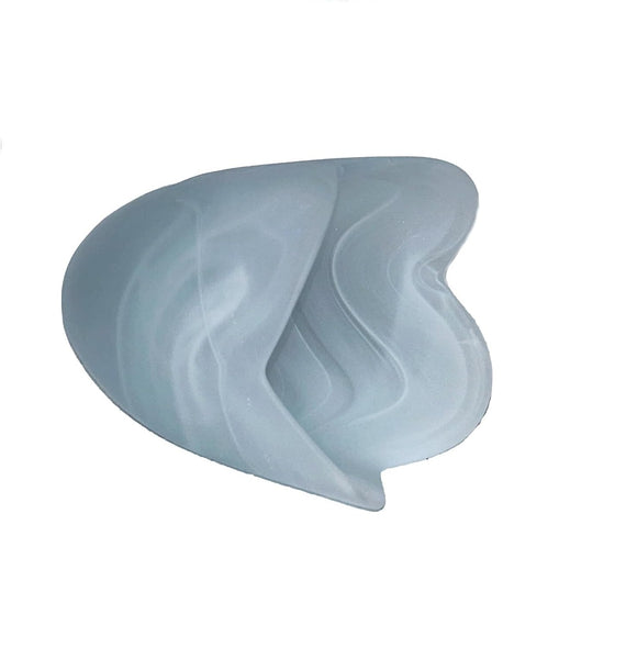 Vetro Murano Coppa Ricambio E14 Lampadari, Applique, Lumetto, Lampada Art 4 Punte Bianco