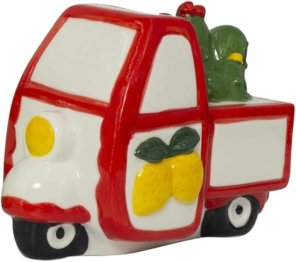 Bomboniera matrimonio lambretta stile siciliano decorata in ceramica harmony PRCM23101