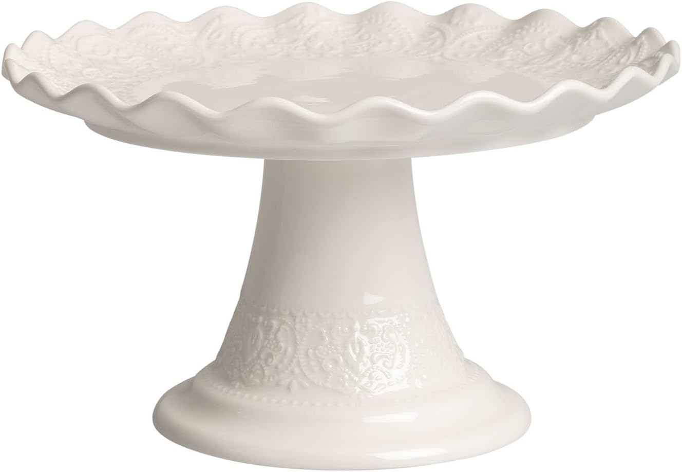 Alzata in porcella decorata bomboniera per matrimonio Harmony PRMT25009