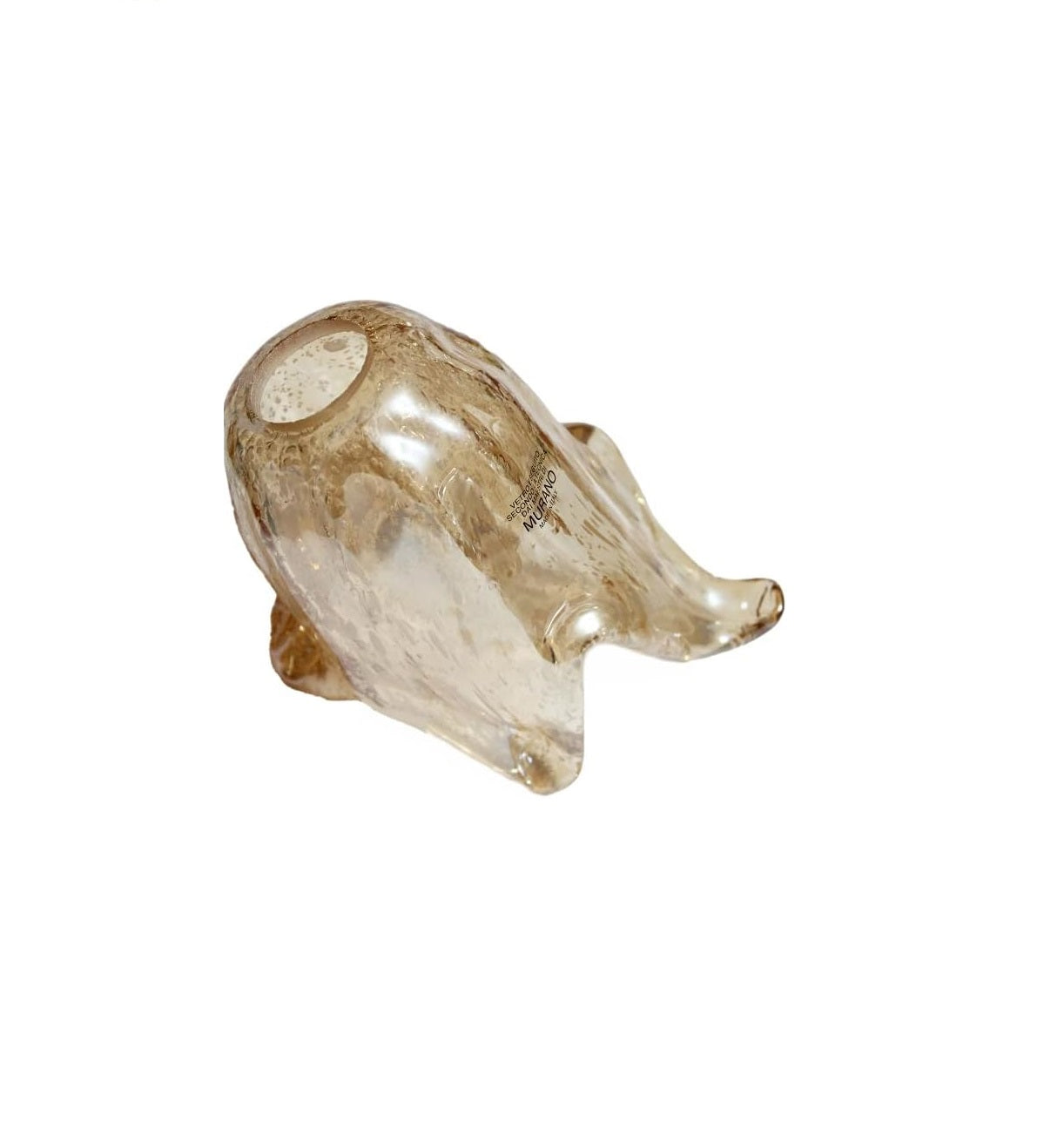 Vetro murano coppa ricambio E14 lampadari, applique, lumetto, lampada, art. 4 punte M