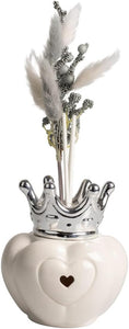 Profumatore corona in porcellana a led per comunione, cresima, matrimonio Harmony PRMTPRMT25236