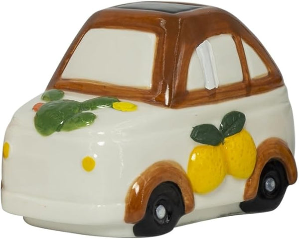 Bomboniera matrimonio auto stile siciliano decorata in ceramica harmony PRCM23099
