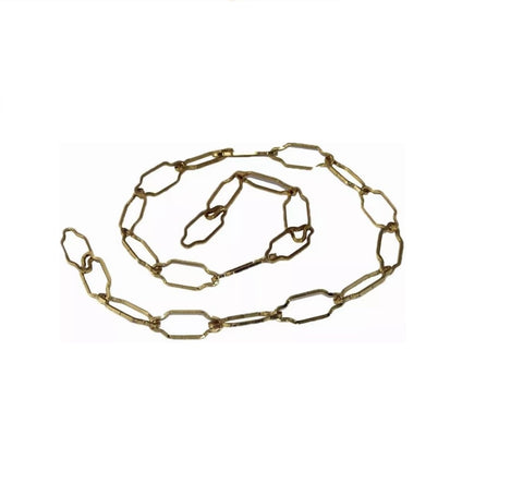 3 mt catena cattedrale 2,7mm per lampadario oro ricambi lampadari accessori (Oro)