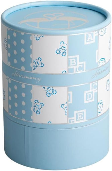 Carillon Orsetto Decorativo in Porcellana bomboniera Battesimo e Nascita Bambino Harmony PRNB25058