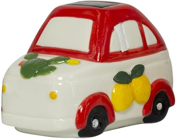 Bomboniera matrimonio auto stile siciliano decorata in ceramica harmony PRCM23099