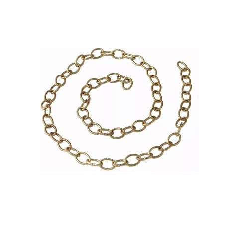 3 mt catena liscia per lampadario 28 mm oro ricambi lampadari accessori