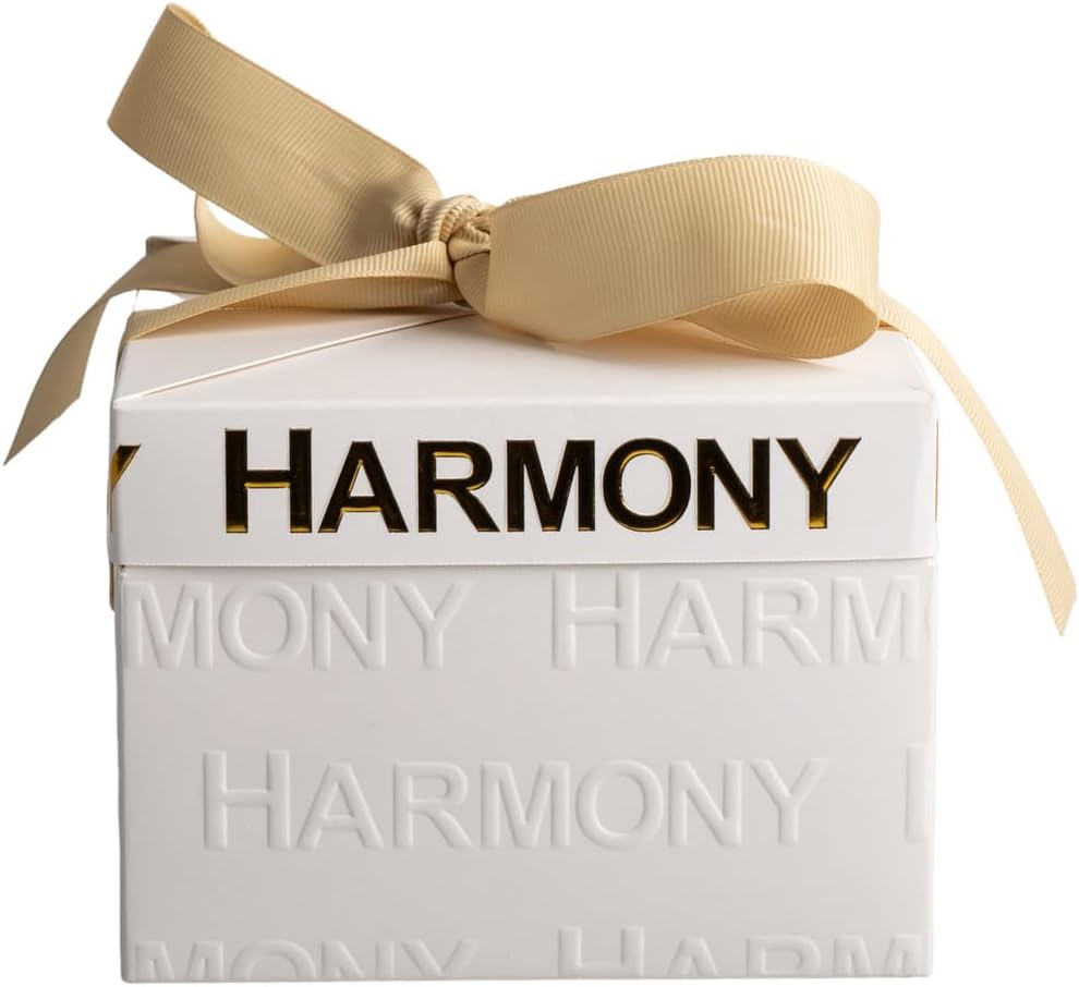 Mano con cuore porta candela in porcellana bomboniera per cresima, comunione, matrimonio, Harmony PRMT25107