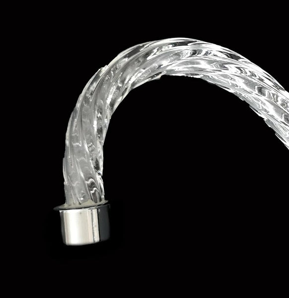 Braccio per lampadario cristallo torciglione 21 cm cromo ricambi lampadari accessori