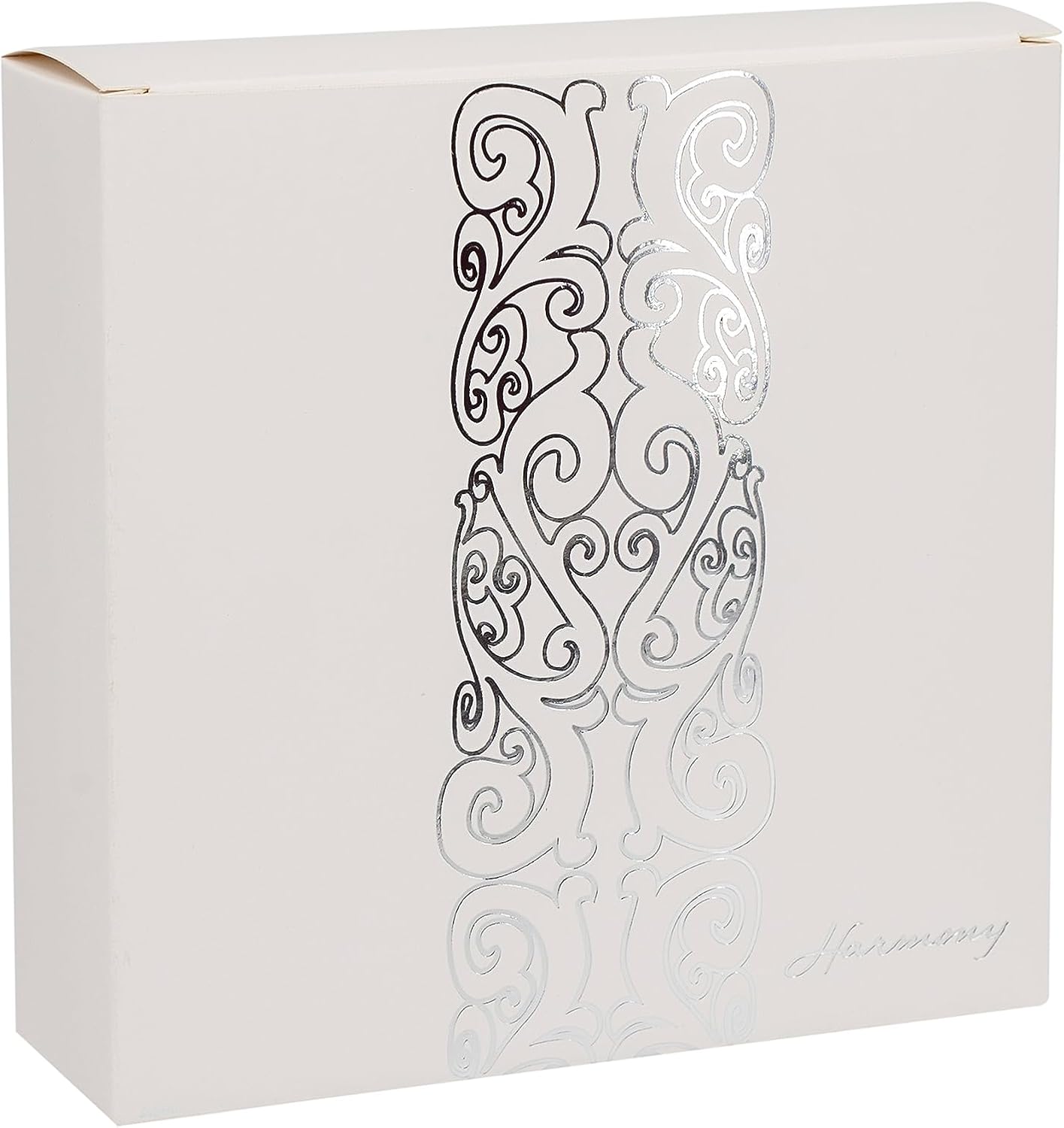 Bomboniera matrimonio piattino cuore in porcellana bianco decorato harmony PRMT23043