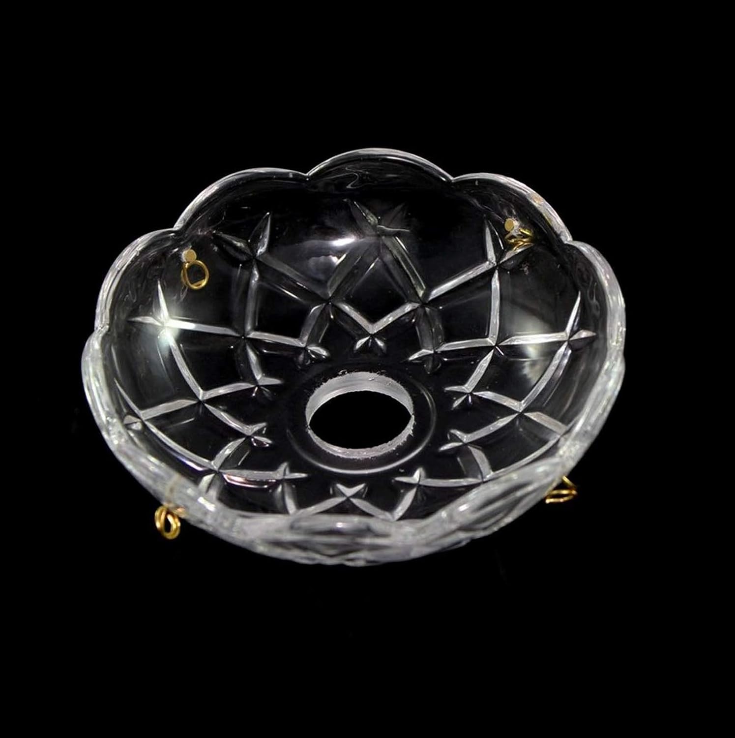 Bobeche cristallo ricambio lampadario applique accessori coll. Lisa