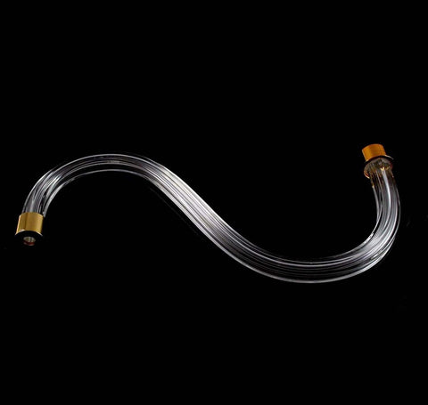 Braccio per lampadario cristallo liscio 30cm ricambi lampadari accessori