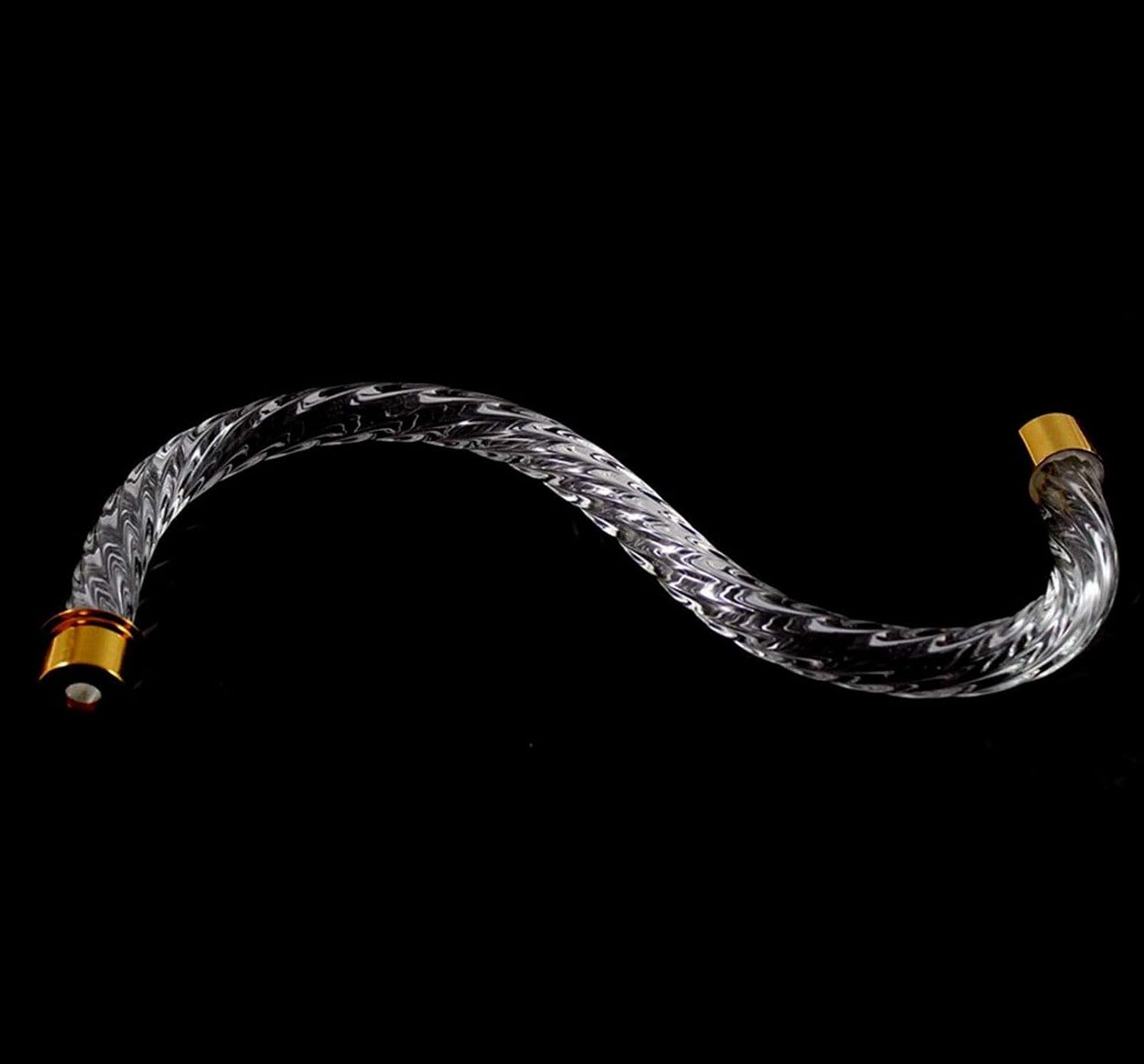 Braccio per lampadario cristallo torciglione 21cm ricambi lampadari accessori