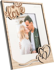 Porta foto in legno bomboniera per ricorrenze, regalo, matrimonio Harmony ARMT25219