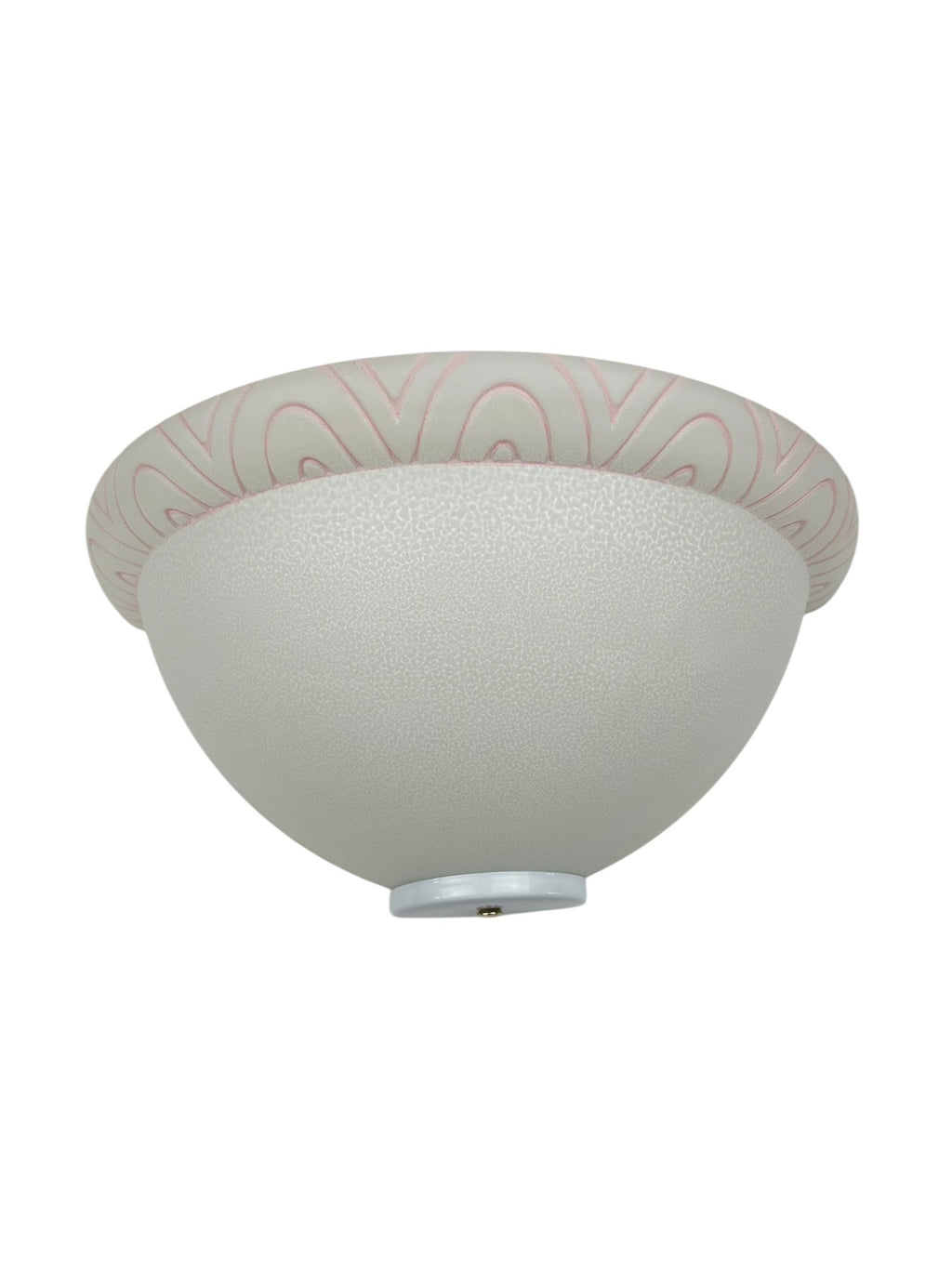 Applique Classica in Vetro, Lampada da Parete a Mezzaluna, 1 Luce, per Bagno, Camera, Soggiorno, Cucina, Scala, Corridoio art. goccia rosa