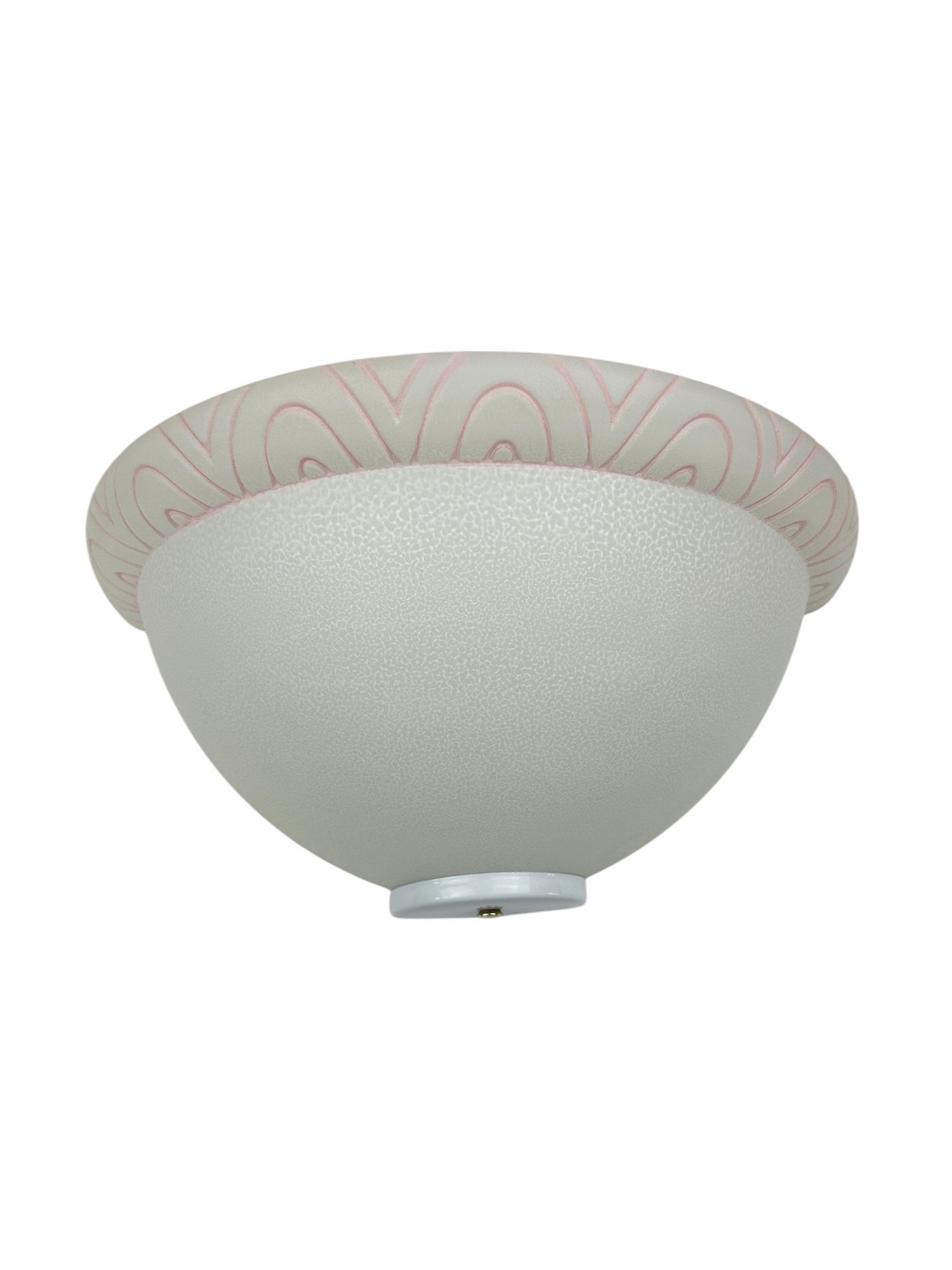 Applique Classica in Vetro, Lampada da Parete a Mezzaluna, 1 Luce, per Bagno, Camera, Soggiorno, Cucina, Scala, Corridoio art. goccia rosa