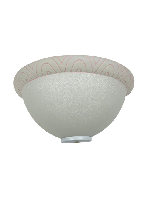 Applique Classica in Vetro, Lampada da Parete a Mezzaluna, 1 Luce, per Bagno, Camera, Soggiorno, Cucina, Scala, Corridoio art. goccia rosa