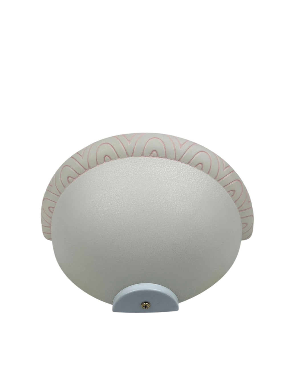 Applique Classica in Vetro, Lampada da Parete a Mezzaluna, 1 Luce, per Bagno, Camera, Soggiorno, Cucina, Scala, Corridoio art. goccia rosa