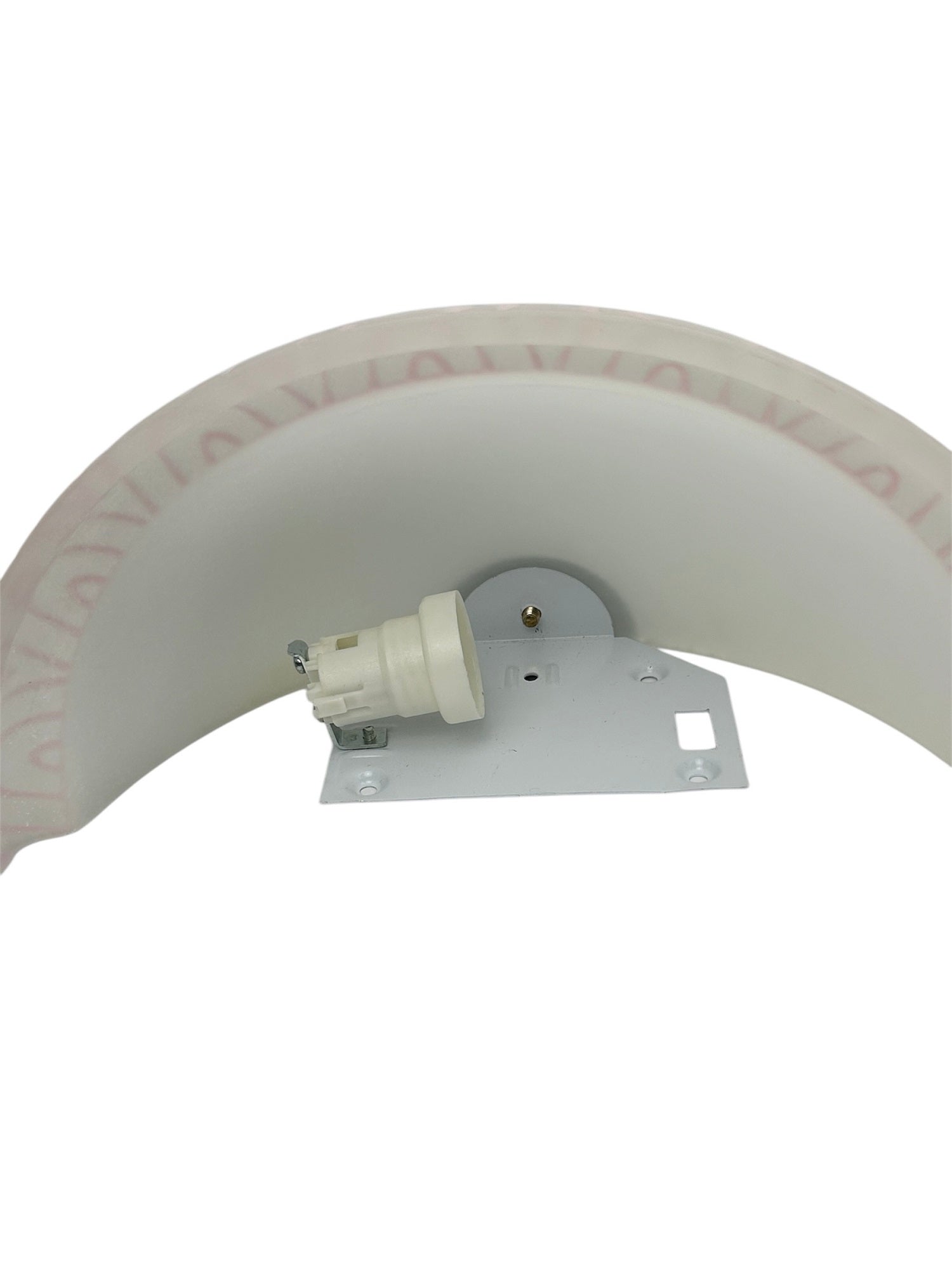 Applique Classica in Vetro, Lampada da Parete a Mezzaluna, 1 Luce, per Bagno, Camera, Soggiorno, Cucina, Scala, Corridoio art. goccia rosa