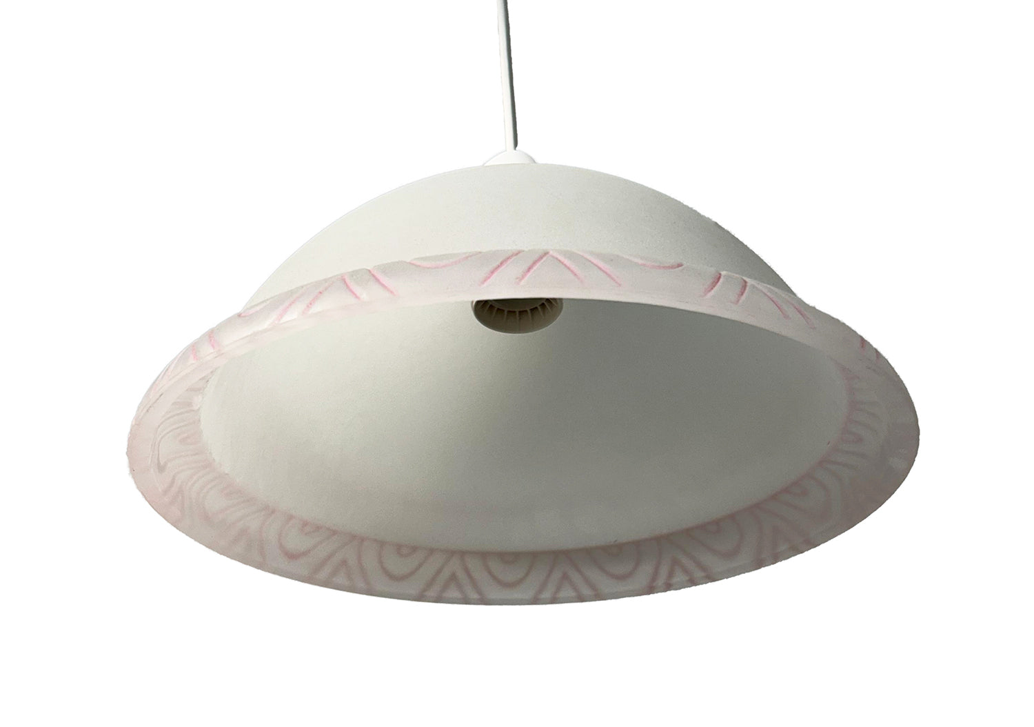 Lampadario a Sospensione Classico in Vetro, 1 Luce, per Cucina, Bagno, Camera, Soggiorno, Scala, Corridoio art. Goccia rosa