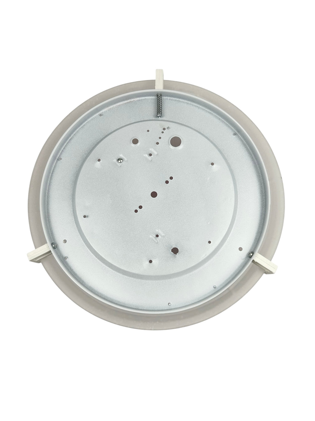 Plafoniera da soffitto classica in vetro rotonda decorata camera da letto, sala da pranzo, cucina, bagno, ingresso margherita rosa D 40 cm