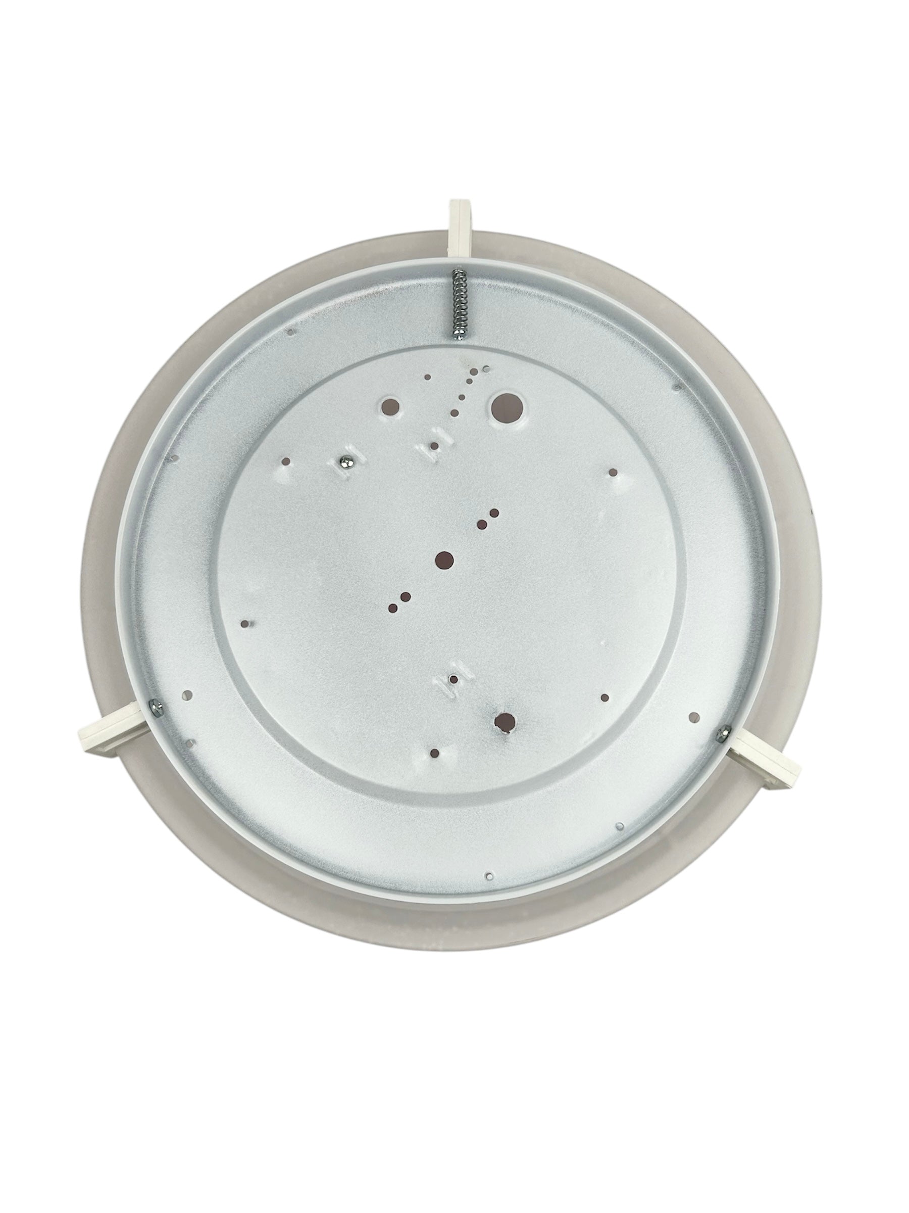Plafoniera da soffitto classica in vetro rotonda decorata camera da letto, sala da pranzo, cucina, bagno, ingresso margherita rosa D 40 cm