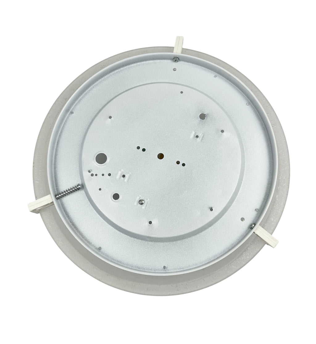 Plafoniera da soffitto classica in vetro rotonda decorata camera da letto, sala da pranzo, cucina, bagno, ingresso D 40 cm bottone (VERDE)
