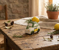 Bomboniera matrimonio auto stile siciliano decorata in ceramica harmony PRCM23099