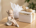 Ballerina in porcellana bomboniera per comunione e cresima, Harmony PRCM25112