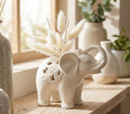 comunione e cresima profumatore elefante in porcellana bianco harmony PRMT24120