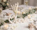 Profumatore scritta love con cuore in porcellana bomboniera per matrimonio Harmony PRMT25019