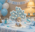 Albero della vita decorato con cuori e angioletto bomboniera nascita e battesimo bambino Harmony PRNB24190