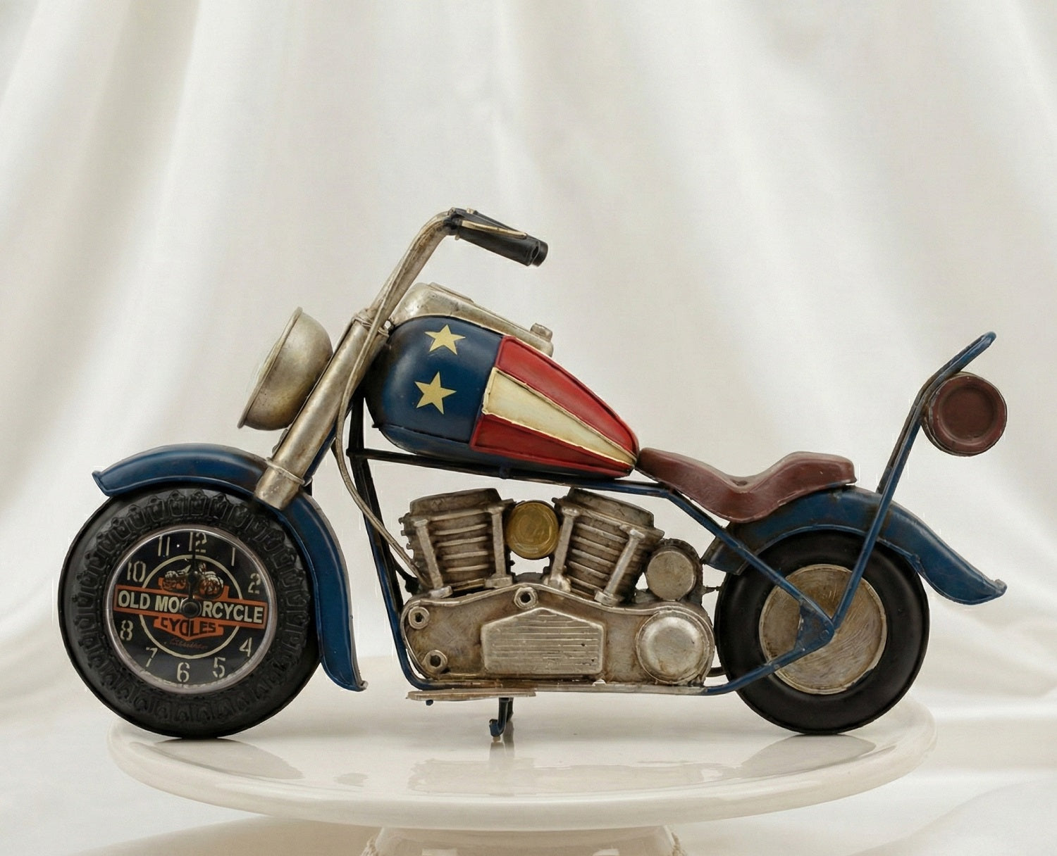 Bomboniera comunione e cresima sveglia moto america colorata harmony S2734L