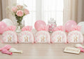 Set sacchettino porta confetti da 5 pz con orsetto per nascita, battesimo, Harmony S3188L